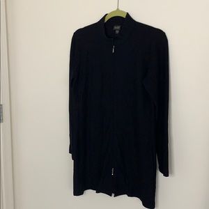 Eileen Fisher black tunic